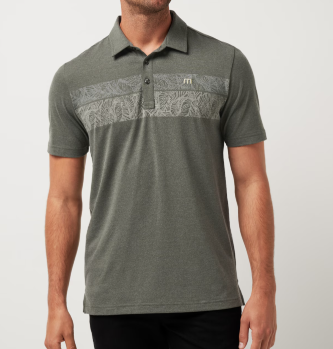Travis Mathew Forest Canyon Polo - Dark Olive - Gabrielle's Biloxi