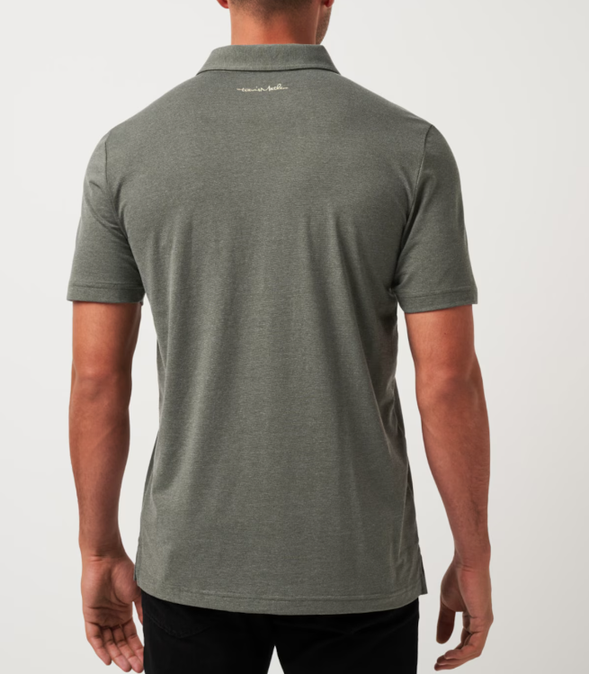 Travis Mathew Forest Canyon Polo - Dark Olive - Gabrielle's Biloxi