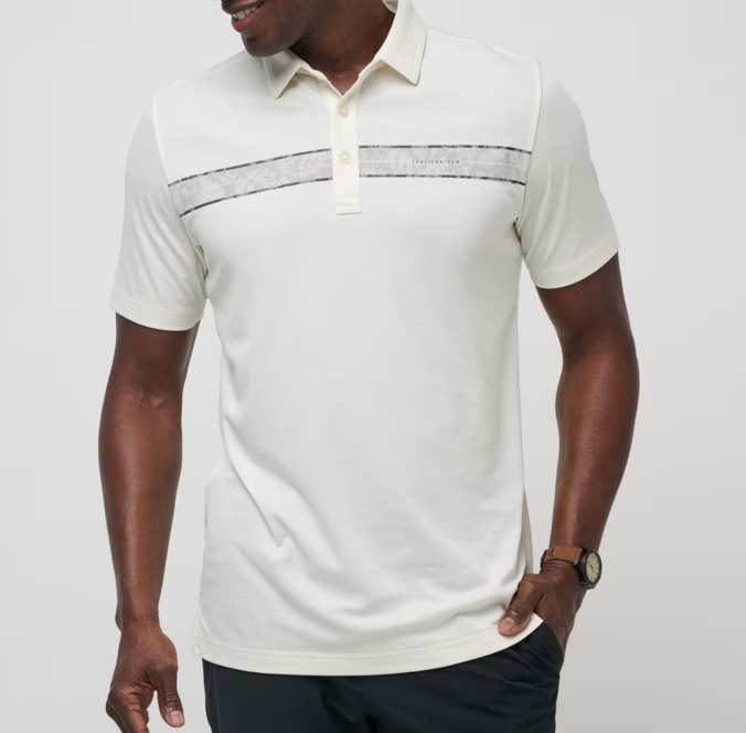 Travis Mathew Kayak Cruise Polo - Vanilla Ice - Gabrielle's Biloxi