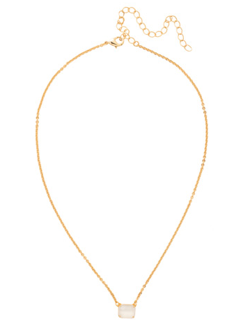 Sorrelli Octavia Single Pendant Necklace - Bright Gold Icicle - Gabrielle's Biloxi