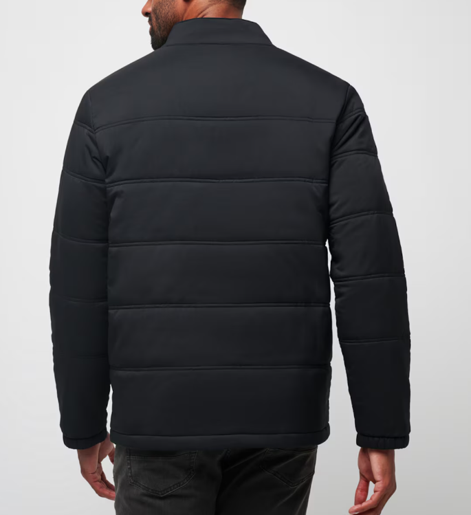 Travis Mathew Palisades Puffer Jacket - Black - Gabrielle's Biloxi