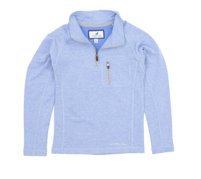 Kids Properly Tied Bay Pullover - Ocean - Gabrielle's Biloxi