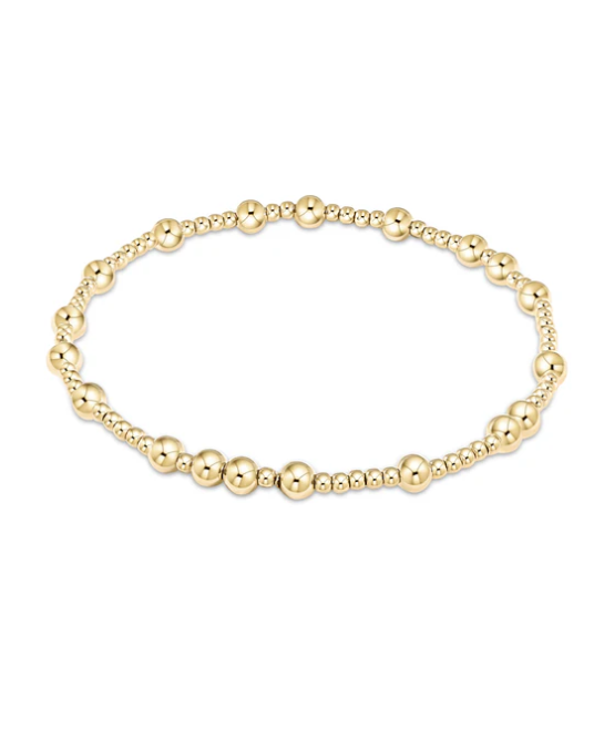 egirl Hope Unwritten 4mm Bead Bracelet - Gold - Gabrielle's Biloxi