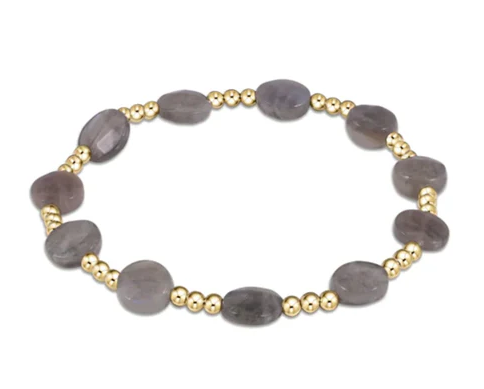 ENewton Admire Gold 3mm Bead Bracelet - Labradorite - Gabrielle's Biloxi