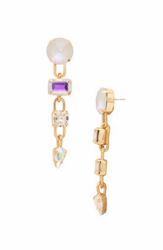 Sorrelli Kelly Statement Dangle Earrings - Bright Gold Icicle - Gabrielle's Biloxi