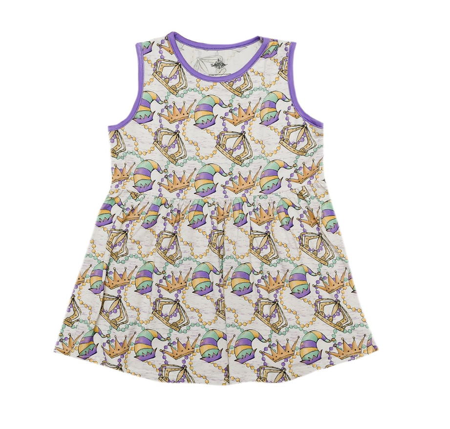 Mardi Gras Royal Twirl Dress - Gabrielle's Biloxi