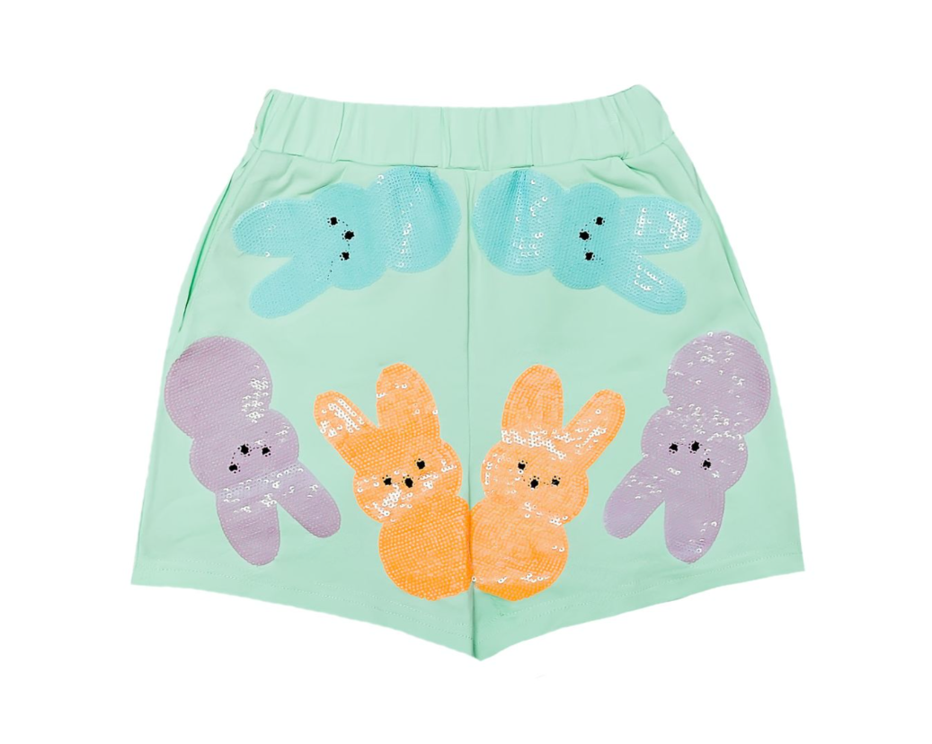 Girls Peeps Sequin Shorts - Gabrielle's Biloxi