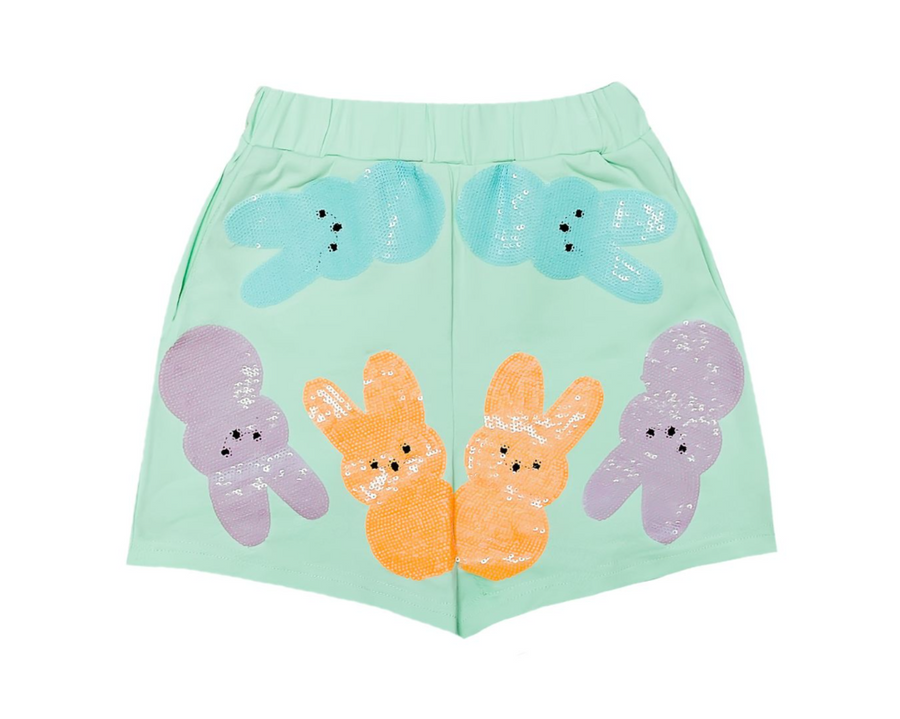 Girls Peeps Sequin Shorts - Gabrielle's Biloxi