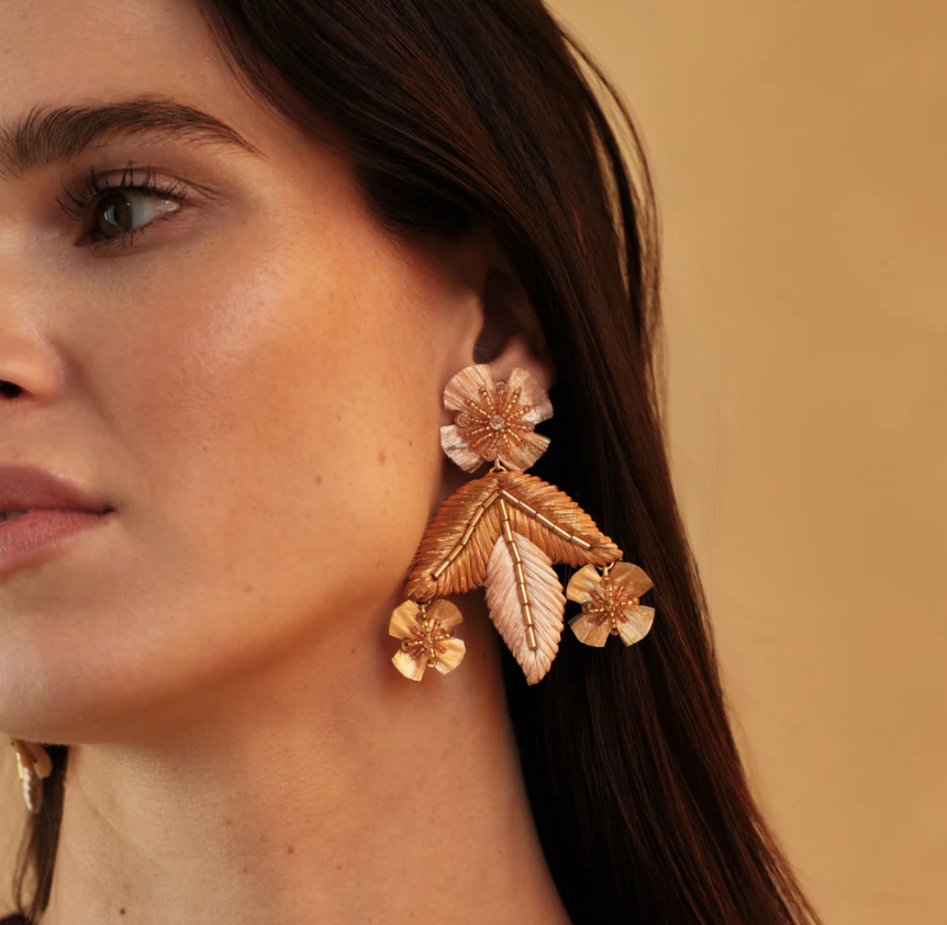 Mignonne Gavigan Leya Luxe Earrings - Gold - Gabrielle's Biloxi