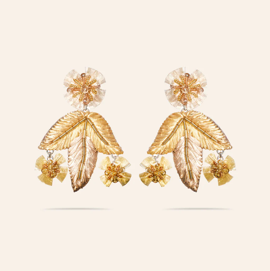 Mignonne Gavigan Leya Luxe Earrings - Gold - Gabrielle's Biloxi