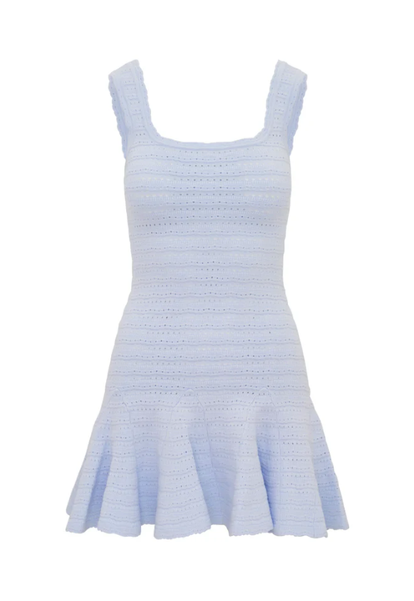 Love Shack Fancy Maryanne Dress - Morning Sky - Gabrielle's Biloxi