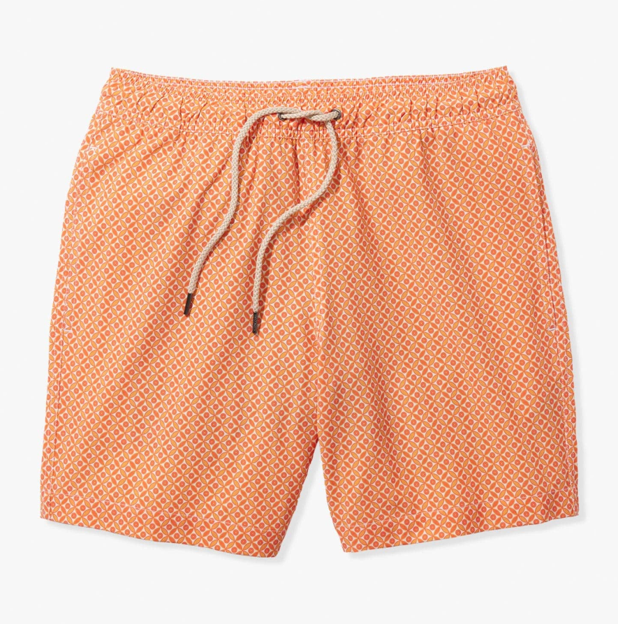 Fair Harbor The Bayberry Trunk - Tangerine Summer Tiles - Gabrielle's Biloxi