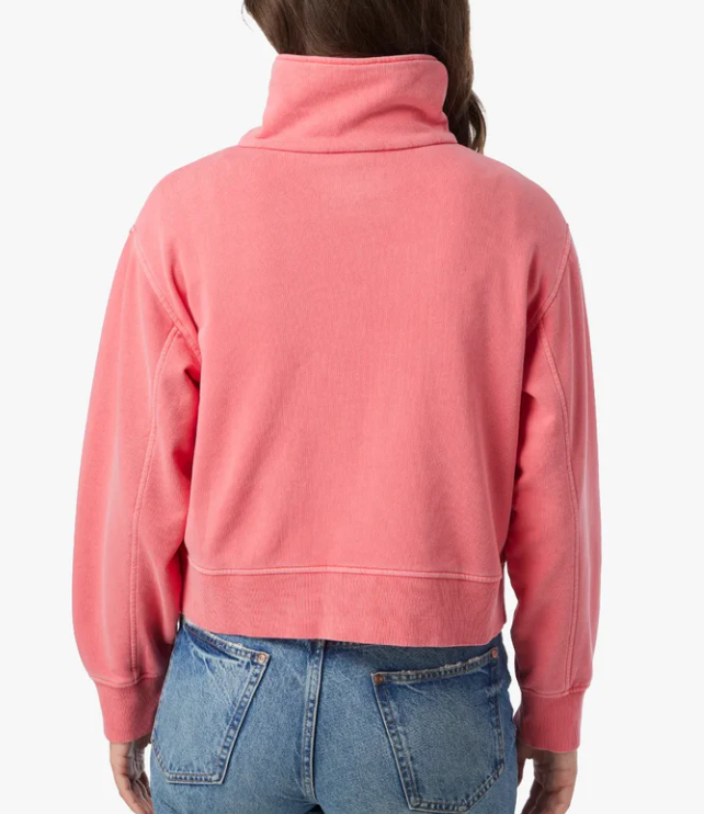 Fair Harbor Womens The Saltaire Half-Zip - Papaya - Gabrielle's Biloxi