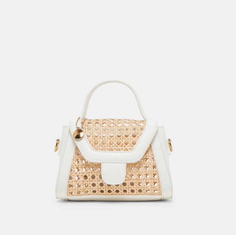 Dolce Vita Tropez Handbag - White - Gabrielle's Biloxi