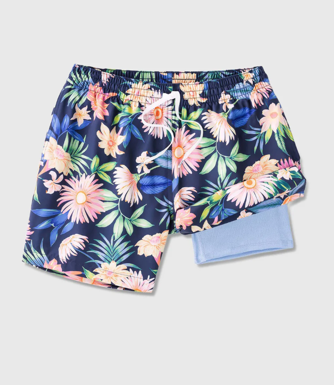Chubbies The Big Bloomers 5.5 Swim Trunk - Navy - Gabrielle's Biloxi