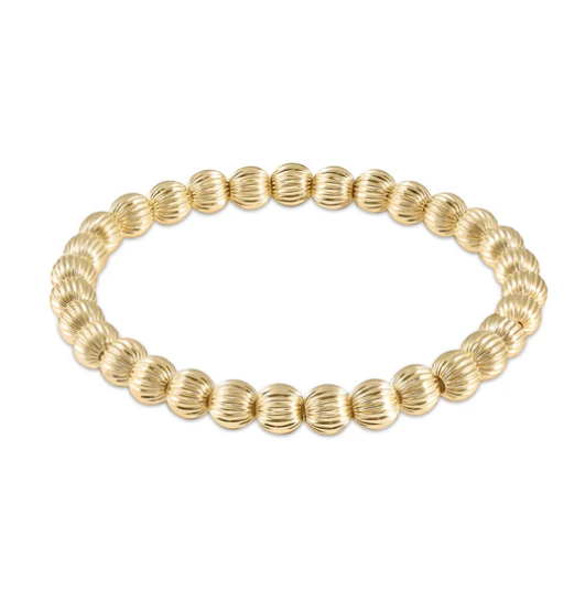 ENewton Dignity Gold 6mm Bead Bracelet - Gabrielle's Biloxi