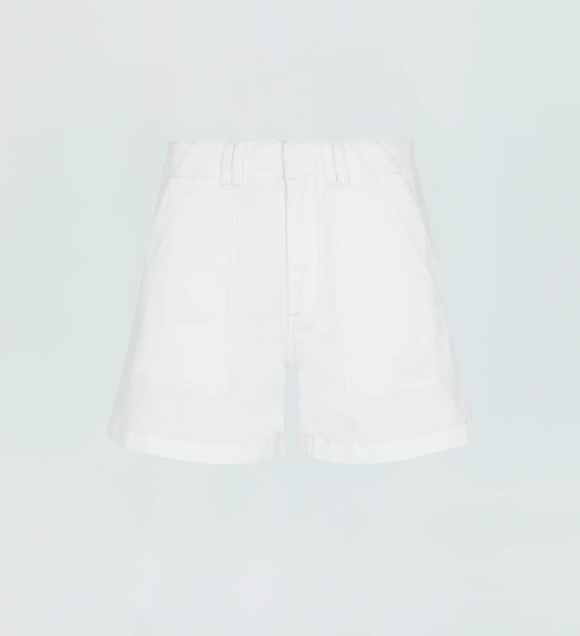 Pistola Marissa High Rise Utility Short - White - Gabrielle's Biloxi