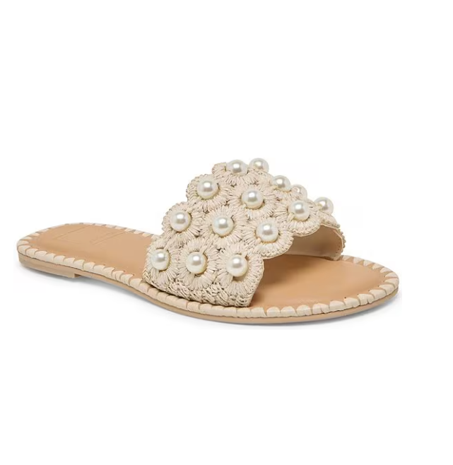 Dolce Vita Harlyn Pearl - Vanilla Raffia - Gabrielle's Biloxi