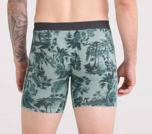 Saxx Vibe XTRA BB Fly - Golf Toile Aquifer - Gabrielle's Biloxi