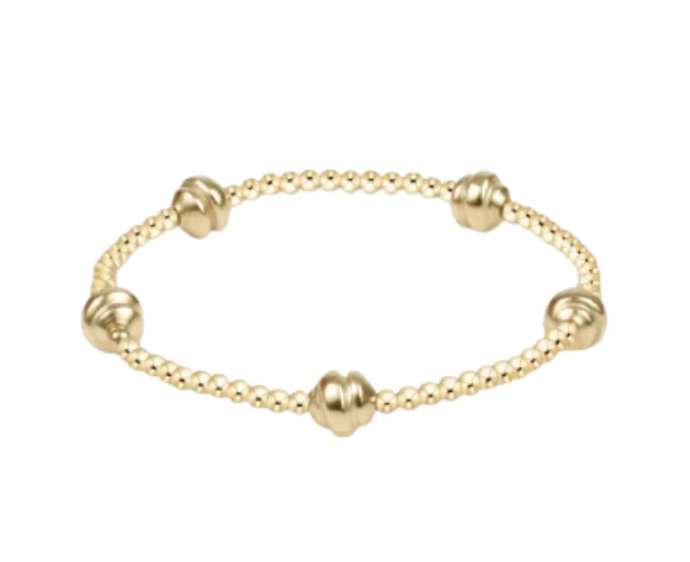 Enewton Admire Small Gold 2.5mm Bead Bracelet - Gold - Gabrielle's Biloxi