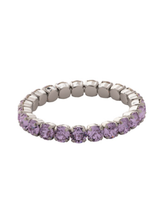 Sorrelli 7 inch Sienna Stretch Bracelet - Violet - Gabrielle's Biloxi