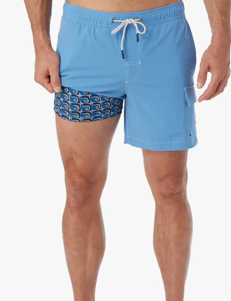 Fair Harbor The Breaker Short 6"- Wave Blue - Gabrielle's Biloxi