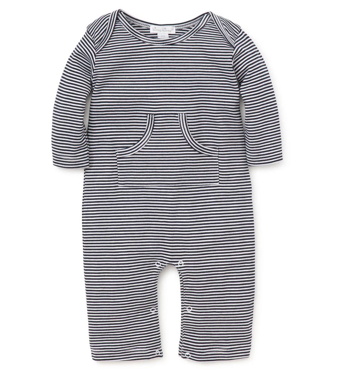 Kissy Kissy Essentials Stripe Playsuit - Navy - Gabrielle's Biloxi