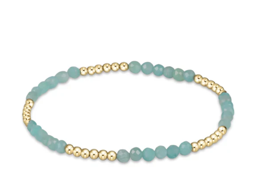 ENewton Blissful Pattern 2.5mm Bead Bracelet - Amazonite - Gabrielle's Biloxi