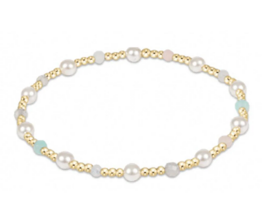 ENewton Pearl Sincerity Pattern 4mm Bead Bracelet - Hot Mess SS25 - Gabrielle's Biloxi