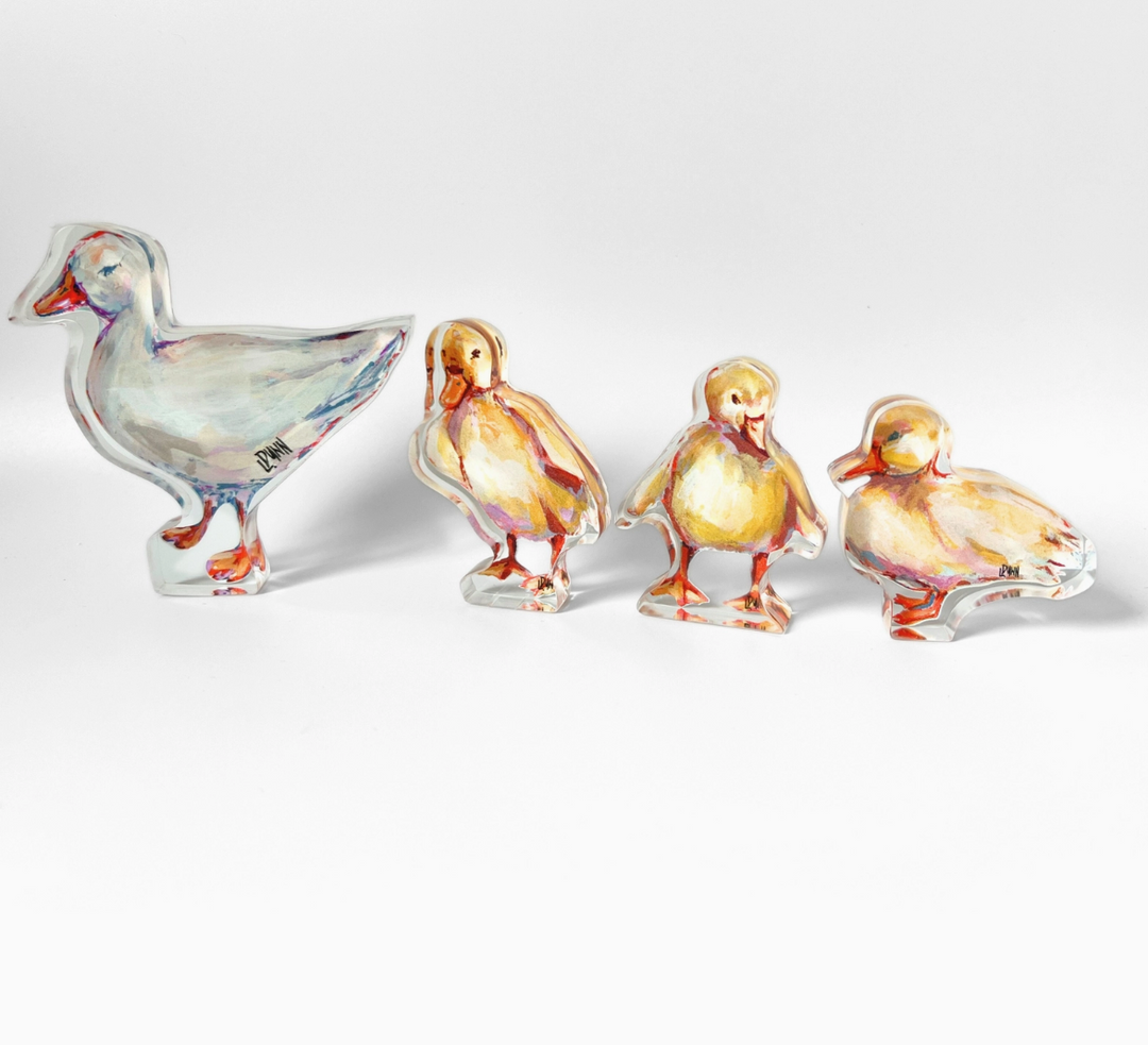 Lauren Dunn Mama Duck + 3 Ducklings Set - Gabrielle's Biloxi