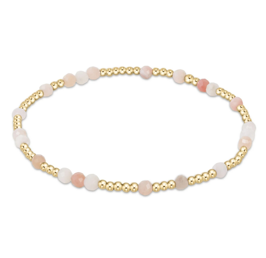 Hope Unwritten Gemstone Bracelet - Pink Opal - Gabrielle's Biloxi