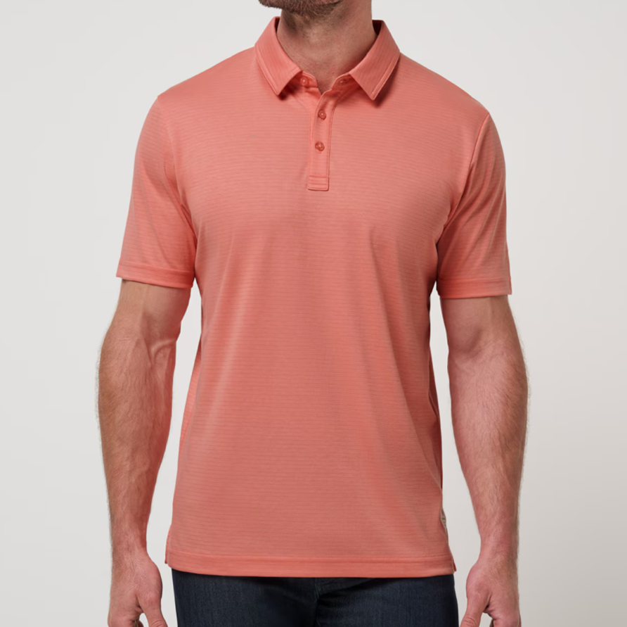 Travis Mathew On Our Way Polo - Terra Cotta - Gabrielle's Biloxi