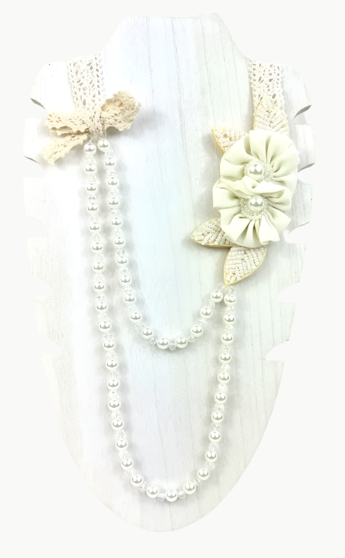 The Oscar Necklace - Ivory - Gabrielle's Biloxi