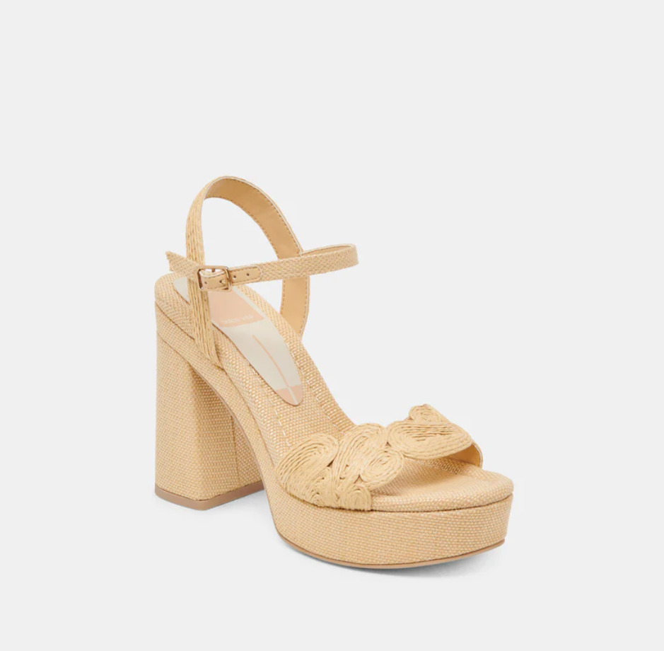 Dolce Vita Tinaya - Light Natural Raffia - Gabrielle's Biloxi