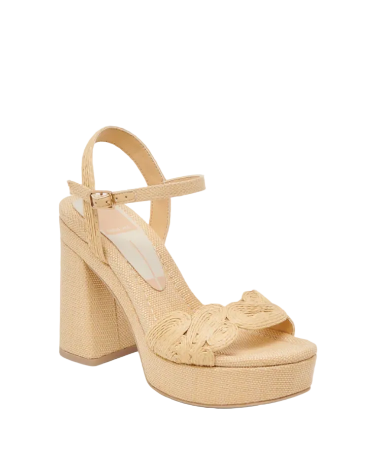Dolce Vita Tinaya - Light Natural Raffia - Gabrielle's Biloxi