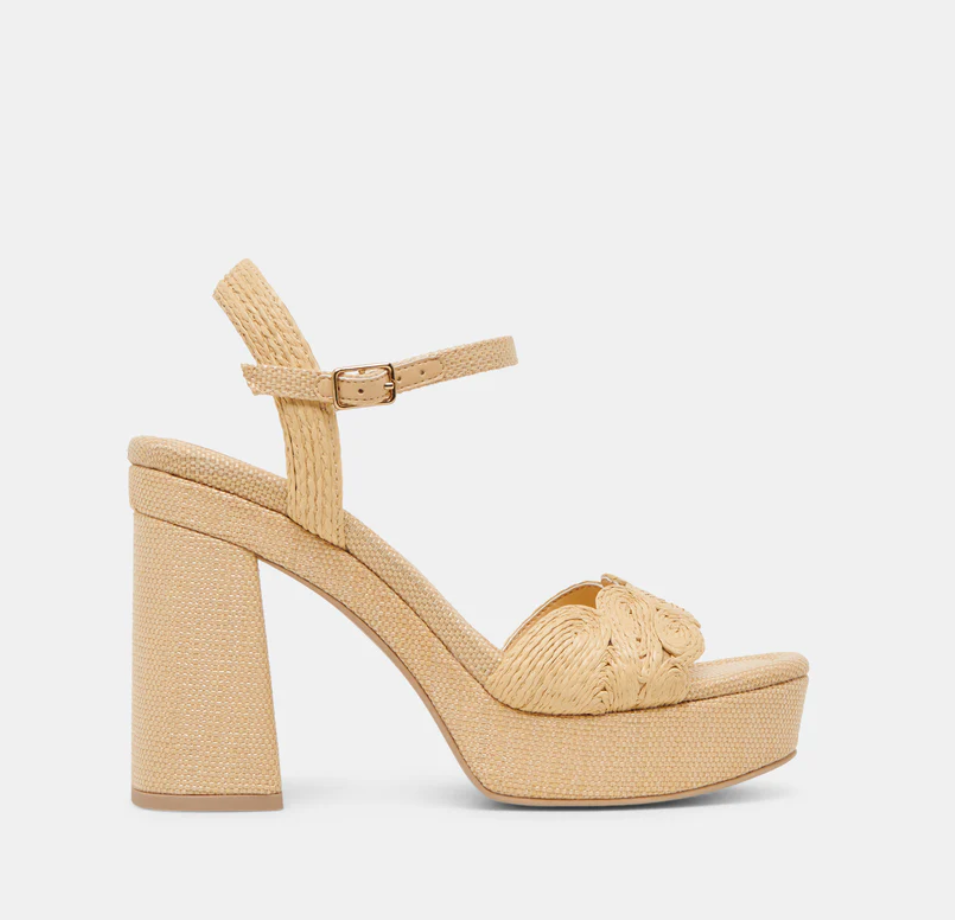 Dolce Vita Tinaya - Light Natural Raffia - Gabrielle's Biloxi