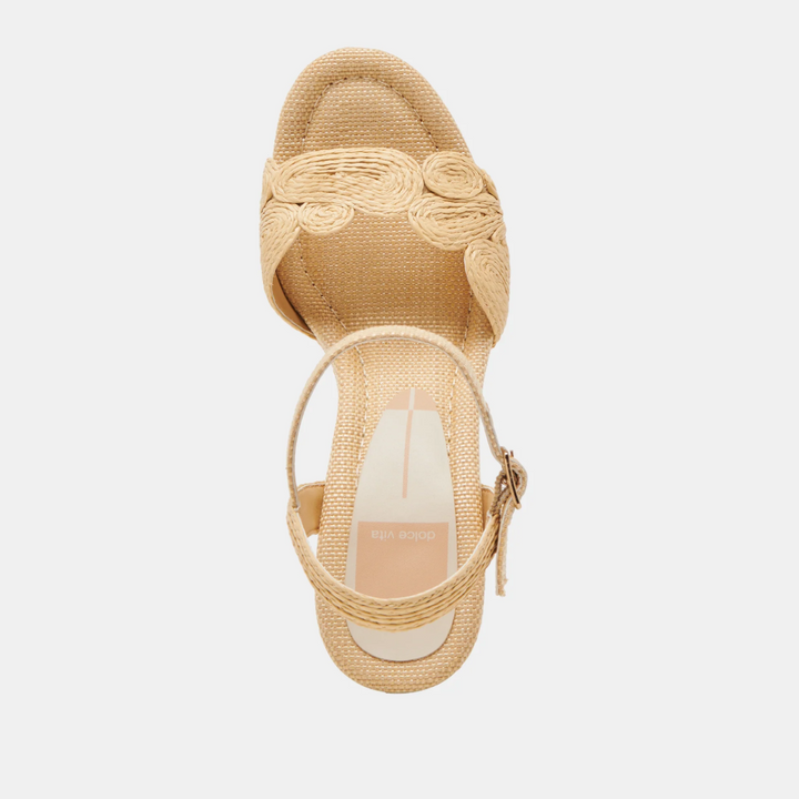 Dolce Vita Tinaya - Light Natural Raffia - Gabrielle's Biloxi