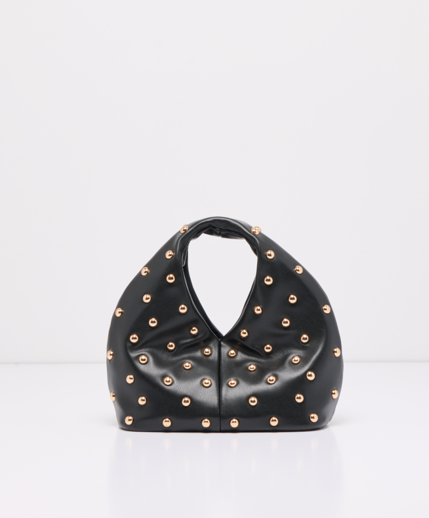Dolce Vita Dahlia Handbag - Black Studded - Gabrielle's Biloxi