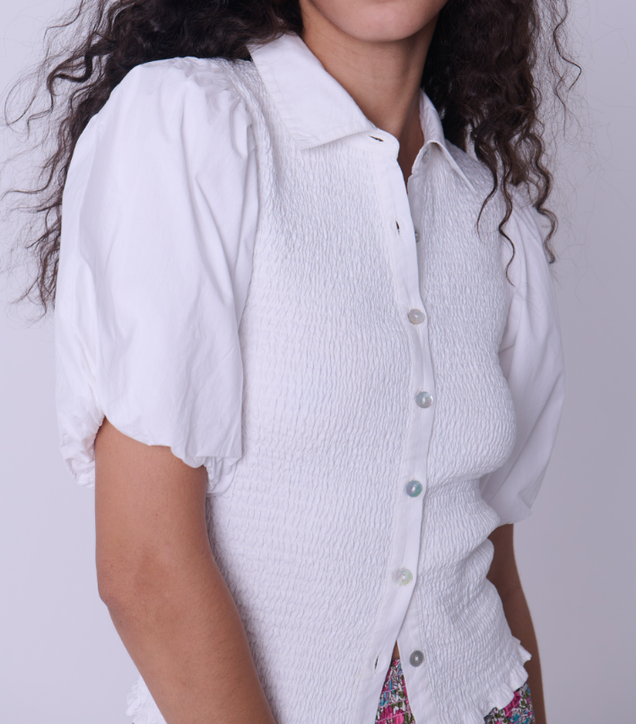 Love the Label Sohan Top - White - Gabrielle's Biloxi