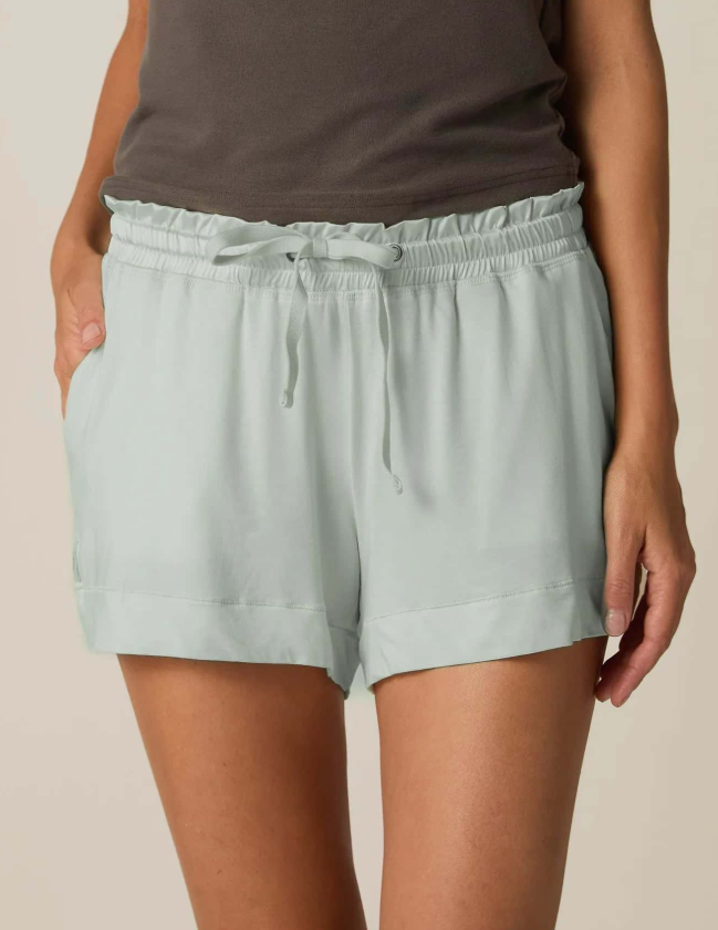 Faceplant Dreams Pajama Shorts - Aqua - Gabrielle's Biloxi
