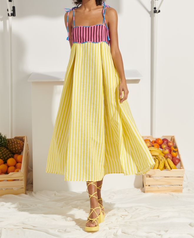 Celia B Lola Dress - Yellow - Gabrielle's Biloxi
