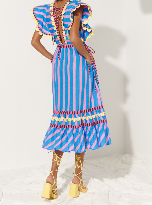 Celia B Candela Dress - Blue - Gabrielle's Biloxi
