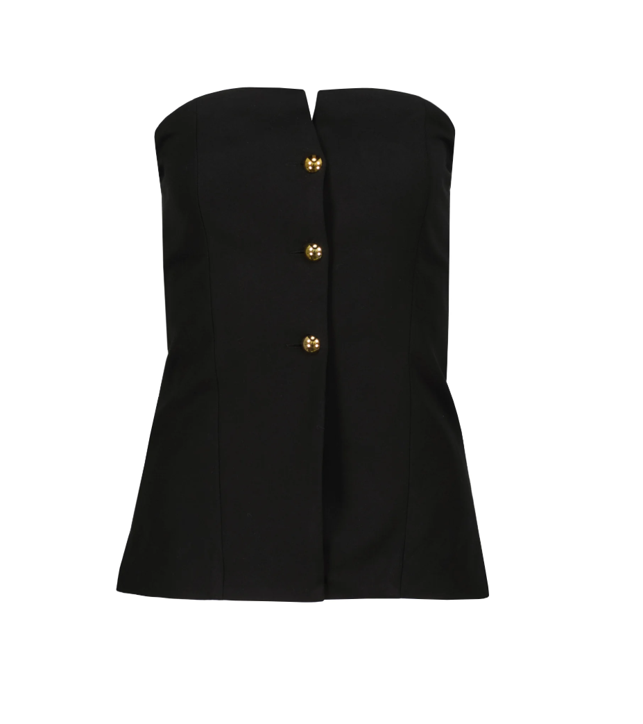 Bishop & Young Payton Bustier Top - Black - Gabrielle's Biloxi