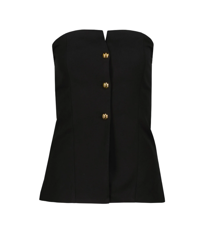 Bishop & Young Payton Bustier Top - Black - Gabrielle's Biloxi