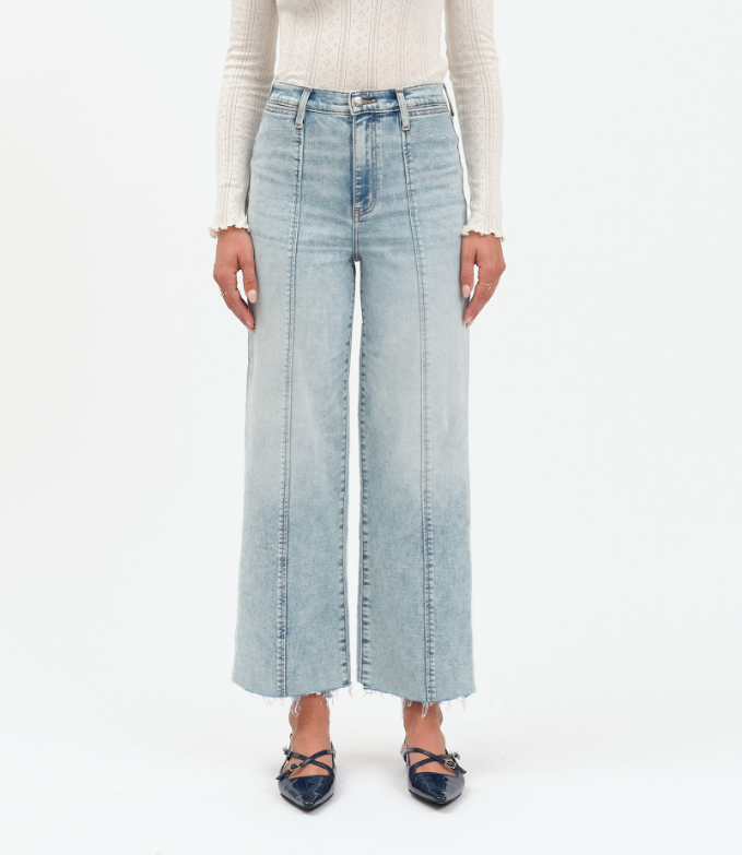 DAZE Pleaser High Rise Wide Ankle - Cupid - Gabrielle's Biloxi