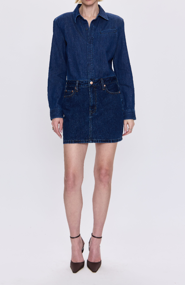 Pistola Pixie Mix Media Mini Dress - Gemini - Gabrielle's Biloxi