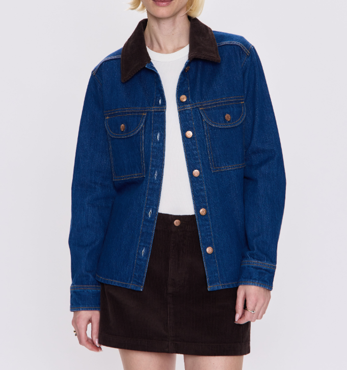 Pistola Devon Relaxed Shacket - Infinity - Gabrielle's Biloxi