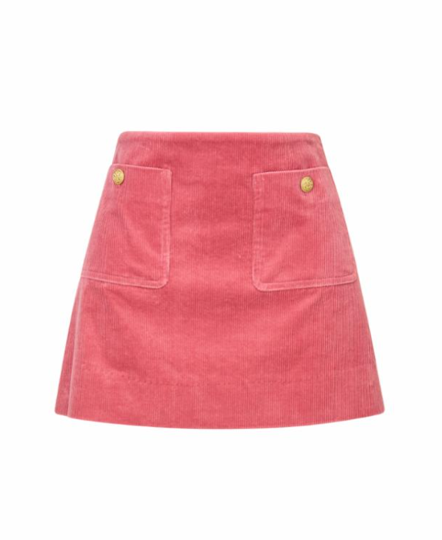Love Shack Fancy Kida Skirt - Rose - Gabrielle's Biloxi