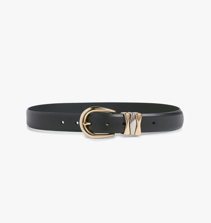Favorite Daughter The William Split Decision Belt - Black - Gabrielle's Biloxi