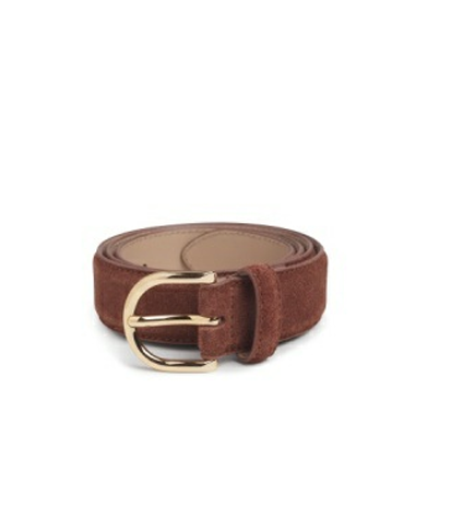 Favorite Daughter The Suede Juni Belt - Tan/Gold - Gabrielle's Biloxi